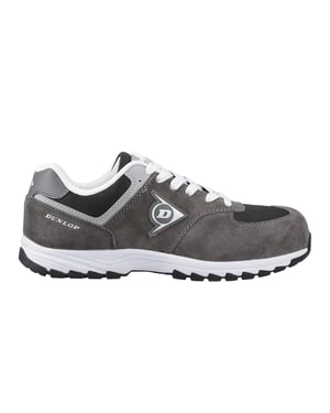 Dunlop Arrow-veiligheidsschoenen van leer voor heren (Houtskool/Grijs)