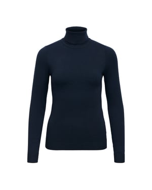Object objthess l/s rollneck knit pullover 23033228 sky captain