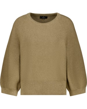 Monari lurex trui 809949 625 forest
