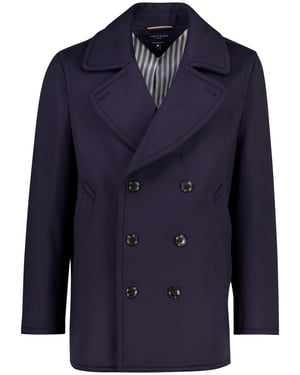 Manteljas Tommy Hilfiger navy waterafstotend