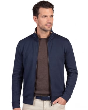 Donkerblauw Baileys vest katoen