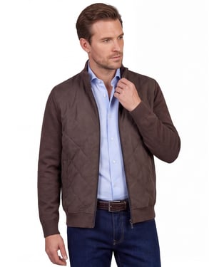 Baileys vest bruin kasjmier