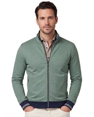 Baileys vest groen katoen