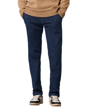 Meyer nette jeans Bonn donkerblauw effen katoen Perfect Fit