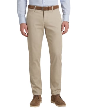 Alberto Pantalon beige slim fit