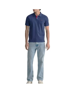 GANT MENS Polo Pique Shirt Short Sleeve Casual Summer Tee Cotton New Jersey