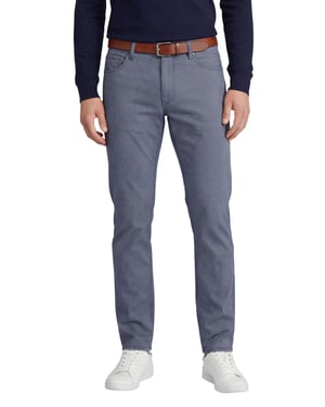 Brax Pantalon 5-p blauw effen