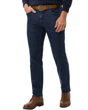 Brax jeans donkerblauw effen 5-pocket