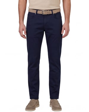 Broek Barmas Dean donkerblauw 5-pocket