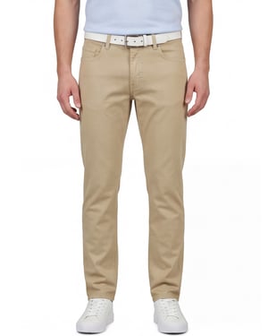 Broek Barmas Dean beige 5-pocket