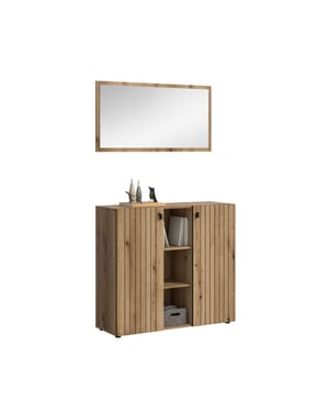 Furnilux Modulaire garderobecombinatie op wieltjes flexibele opbergoplossing