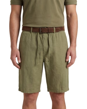 Camel Active groene korte broek gemêleerd