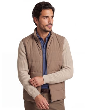 Baileys outdoor vest bruin gevoerd