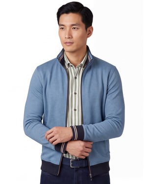 Baileys vest blauw