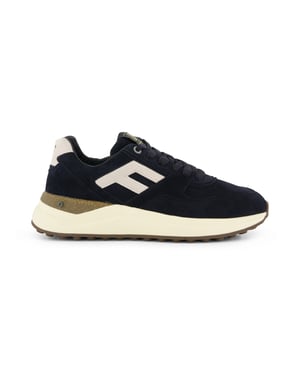 Sneakers Floris van Bommel donkerblauw suede