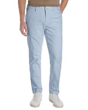 Pantalon chino Replay Benni lichtblauw
