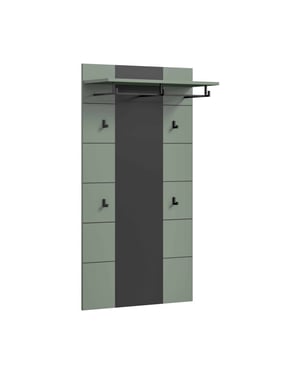 Furnilux Paneel voor de hal orde in uw garderobe compact design 80x141x29 cm