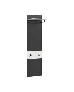 Furnilux Praktisch garderobepaneel met haken witte inbouwoplossing 165 cm moderne