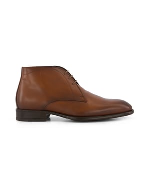 Giorgio veterschoen effen leer bruin