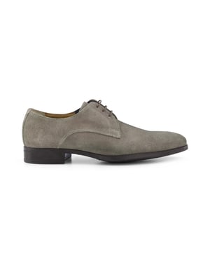 Giorgio veterschoen leer grijs leer