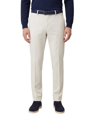 Born with appetite pantalon grijs effen chino