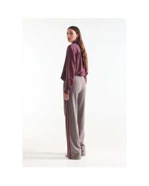 Jansen Amsterdam Aleidou broek hvpdp404 multi wine