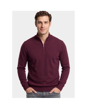 Bos Bright Blue Half zip 302/8070