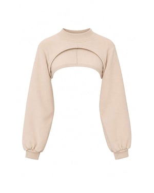 TRENDYOLMİLLA Dam Grå Enfärgad Lång Regular fit Sweatshirts