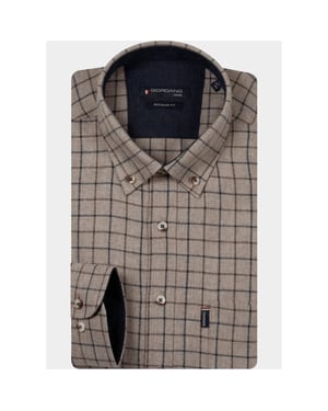 Giordano Overhemd heren dino soft multicolor check 627301/81