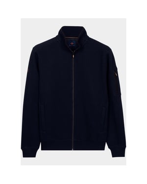 Baileys Sweatvest heren sleeve pocket, diagonal struc 622220/60