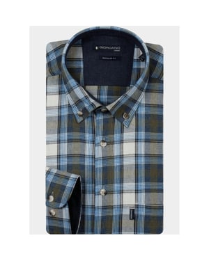 Giordano Overhemd heren dino soft brushed twill check 627311/60