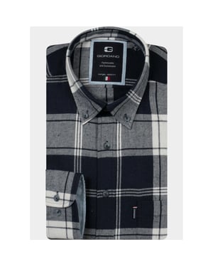 Giordano Overhemd heren dino twill big check 627306/60