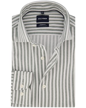 Overhemd Olymp groen Shirt dress ml 5