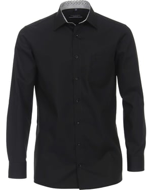 Casa Moda Comfort Fit zwart wijde fit