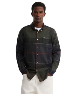 Overhemd Barbour groen