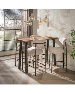 Hoyz bartafel arlo - 45x130x92 cm