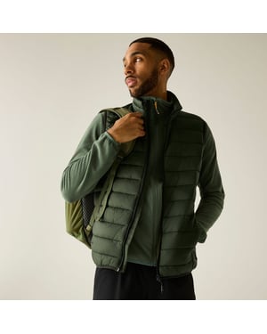 Regatta Heren Marizion Gewatteerd Gilet (Donkere Khaki)