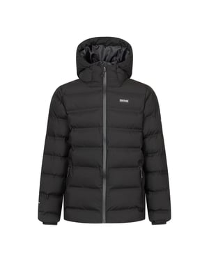 Regatta Mens Altoro Thermal Waterproof Jacket (All Black)