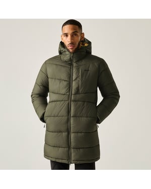 Regatta Mens Browen Padded Jacket (Dark Khaki/Wood Brown)