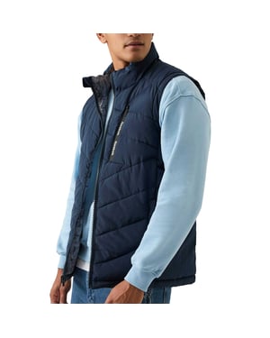 Reebok Mens Reversible Gilet (Batik Blue)