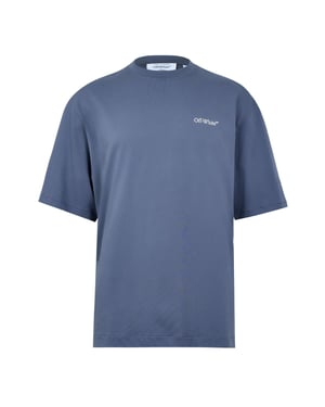 Men's Off White Off Skate Fit Tape A in Blue Indigo
