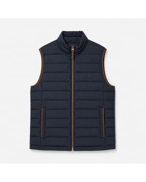 Joules Heritage Padded Mens Gilets Navy