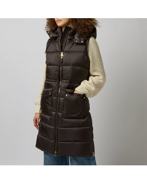 Joules Windermere Womens Gilets Chocolate Brown