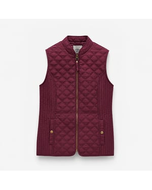 Joules Minx Womens Gilets Dark Red