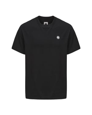 Men's Pretty Green Regular Fit Crew Neck T-Shirt in Black
