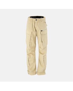 Boys G Star Rovic Zip Solid Patterned Combat Pants in Dk Brick