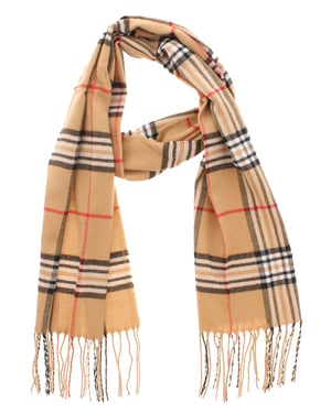Womens Soft Tassled Scarves Berty camel