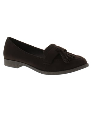 Apache Womens Flat Shoes Corky Mf Slip On black