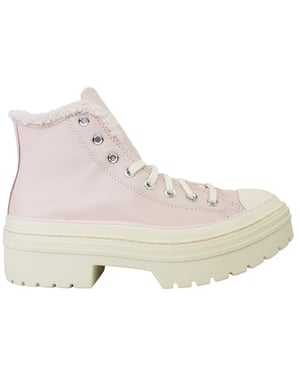 Converse Chuck Taylor Lugged Heel Sherpa Womens Pink Shoes