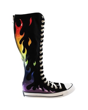 Converse Chuck Taylor XX-Hi Pride Unisex Black Plimsolls